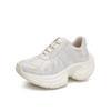 Suction film sole leather dad shoes women's 2025 spring new platform shoes old running sports shoes women's versatile women's shoes