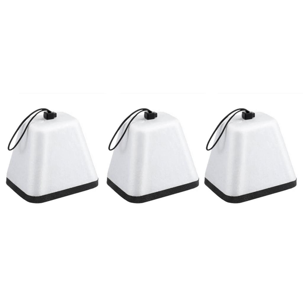 3Pieces Reusable Foam Faucet Covers Protects Against Freezing Lid Faucet Protectve Case Suitable for Outdoor Faucet Use