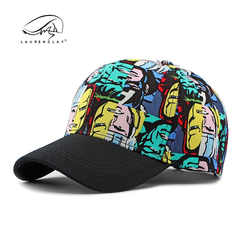 

Chinese Personality Printed Peking Opera Face Hat Men s and Women s Trend Cap Hard Top Baseball Cap Travel Sun Hat Adjustable