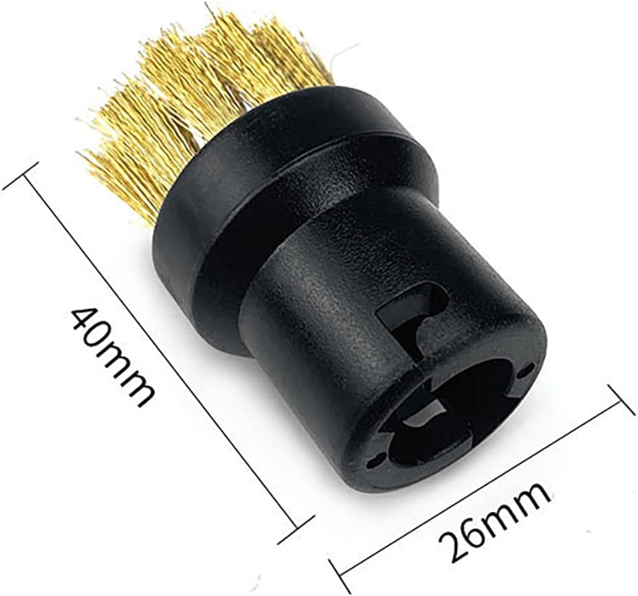 2pcs Window Nozzle Mirror Brush Head Squeegee Replacement Brush for Karcher SC1 SC2 SC3 SC4 SC5 SC7 CTK10 CTK20 Cleaners