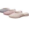 Women's Solid Color Closed-Toe Summer Slippers - 2022 Spring/Summer Collection