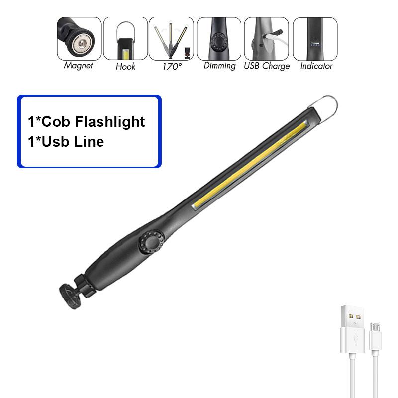 

для ремонта автомобилей, дома, гаража, аварийной ситуации Светодиодные рабочие фары 5000 мАч Беспроводные портативные магнитные светодиодные рабочие лампы COB Инспекционные фонари Russian Federation