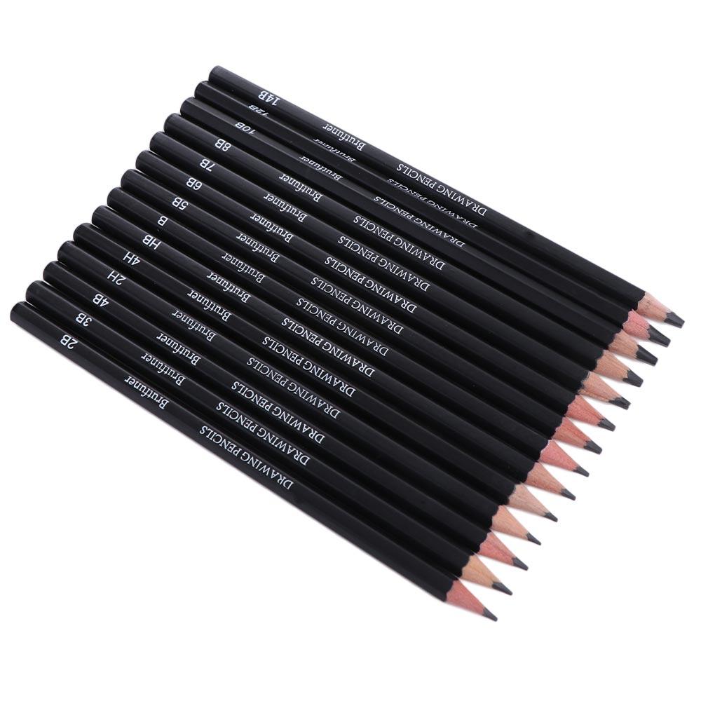 Smooth Writing Sketch Pencil Set HB 2H 4H B 2B 3B Drawing Pencil Graphite Pencil  Art Supplies