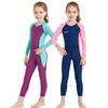 Maillot de Bain de Snorkeling Lycra à Manches Longues à Séchage Rapide pour Enfants - Protection Solaire pour Garçons et Filles