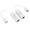 USB 2.0 200M Extender RJ45 Ethernet Extension Cable Network Cable Adapter