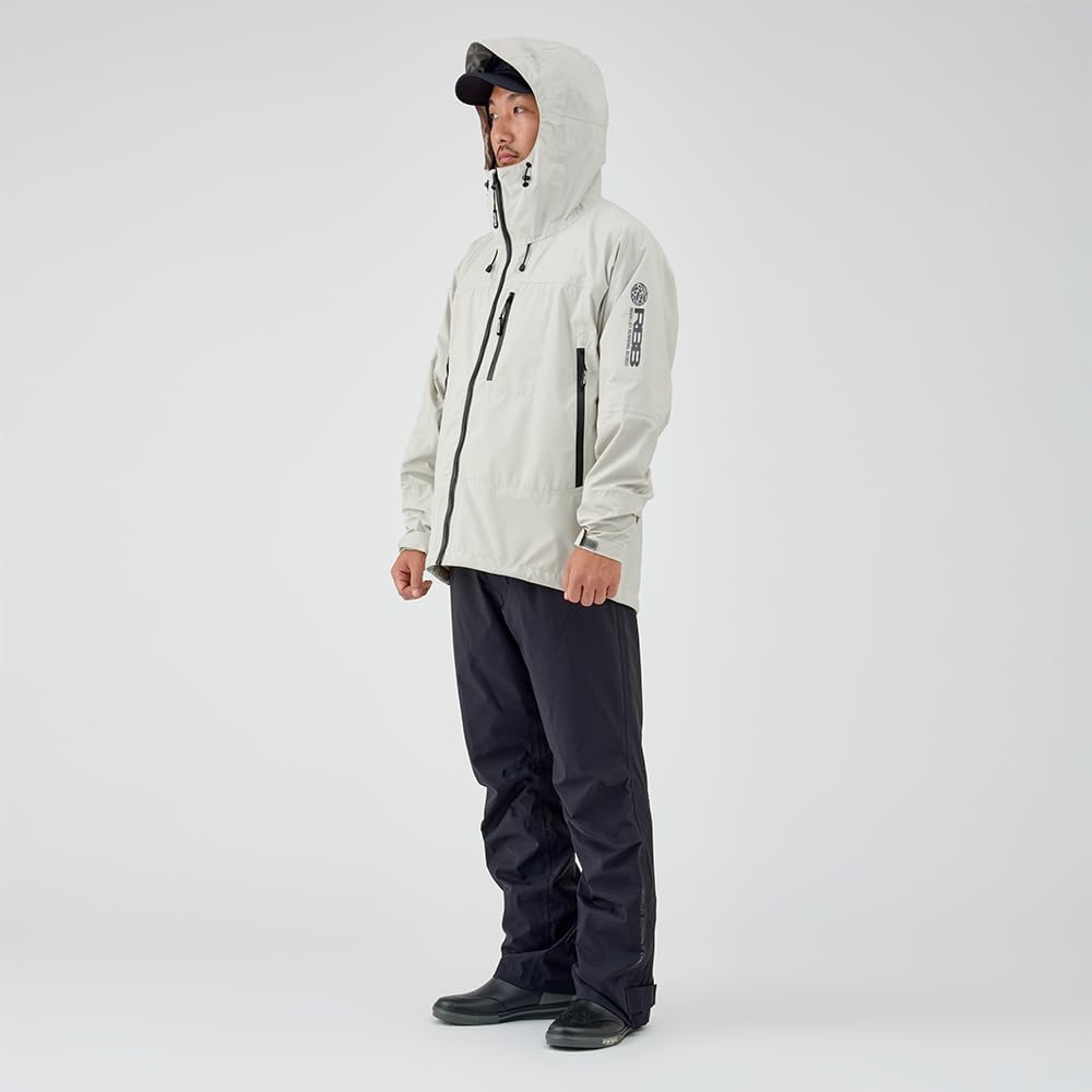 Rain Suit RBB Tide Game Rain Suit 7713 Black L [Soujin]