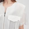 ELLE French Loose Casual Versatile Short Sleeve Shirt Women shirts EC51519