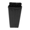 20pcs Deep Tree Pot Reusable Plastic Tall Seedling Flower Plant Container with Drainage Holes for