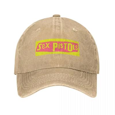 Sex Guns Banda de Rock Bonés de Beisebol Vintage Desgastado Lavado Snapback Unissex Atividades ao Ar Livre Bonés Ajustáveis Chapéu