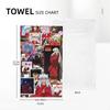 Manga Kimono Inuyasha Sesshomaru Soft Face Towel Quick Dry Pool Bath Cotton Towels Absorbent