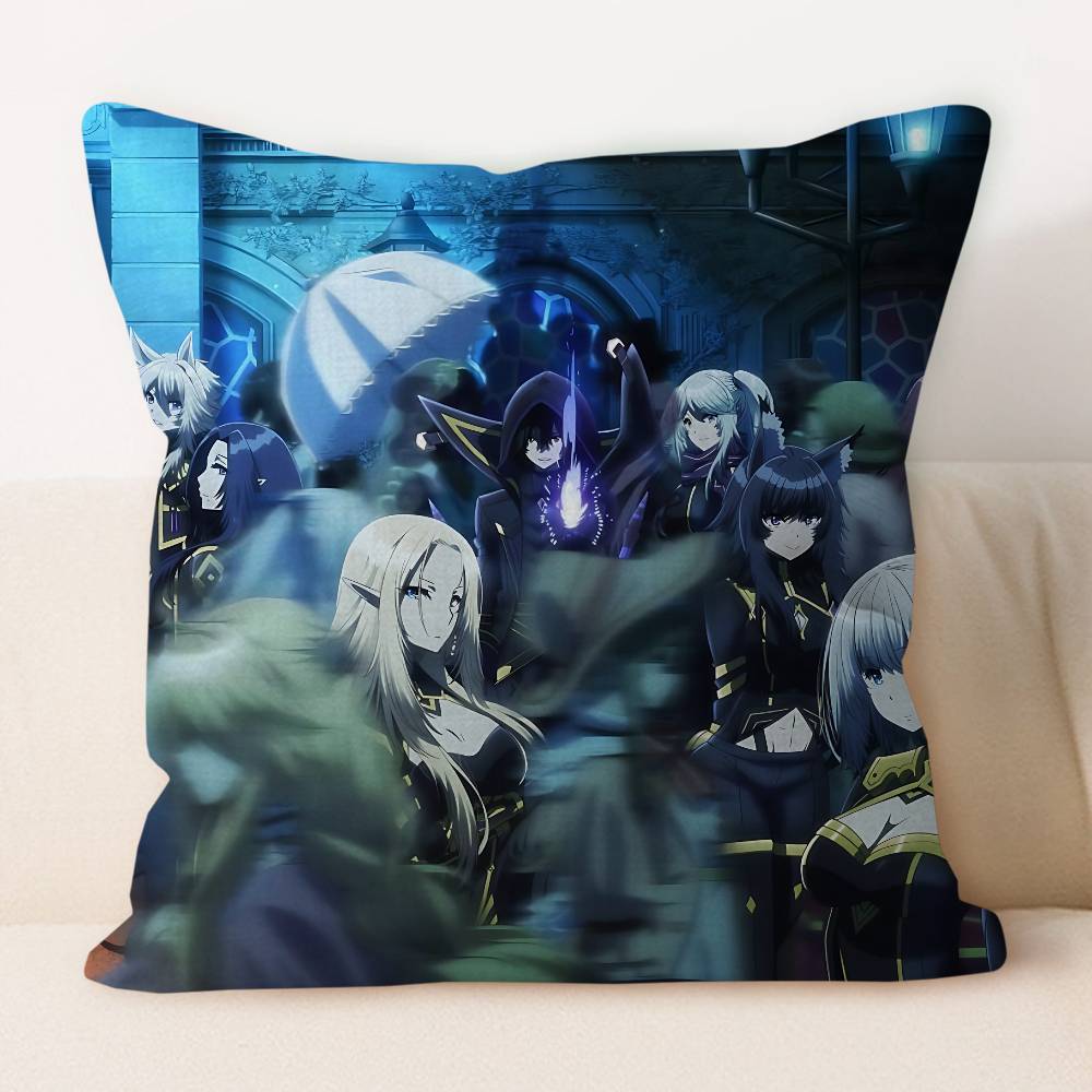 The Eminence In Shadow Cover With Short Plush Print For Living Room Sofa Decoration Cushion Cover Pillow Covers