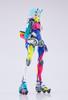 Girl Engine MOTORED CYBORG RUNNER SSX 155 PSYCHEDELIC RUSH Plastic Painted Movable Figure Non-scale & Die-cast