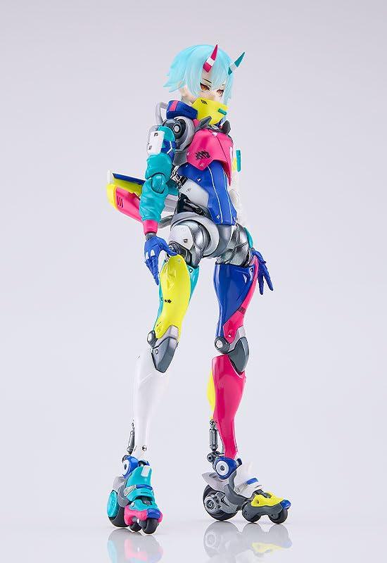 Girl Engine MOTORED CYBORG RUNNER SSX 155 PSYCHEDELIC RUSH Plastic Painted Movable Figure Non-scale & Die-cast