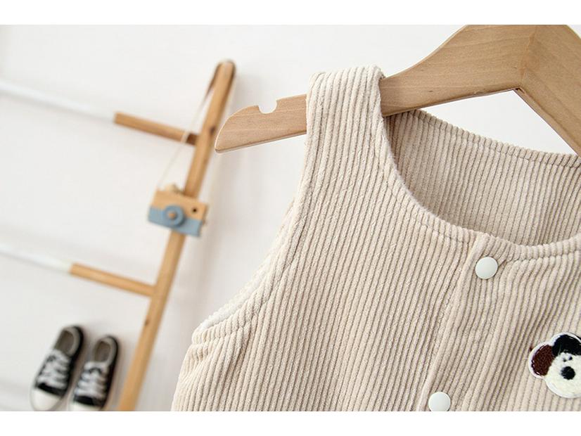 2025 Winter Korean Style Baby Overalls: Dark Snap, Fleece-Lined, Ages 0-3