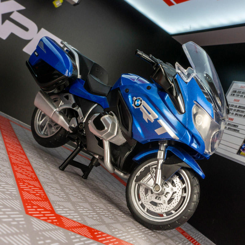 1/12 BMW R1250 RT Alloy Sports Motorcycle Model Diecast Metal Toy Travel Street Motorcycle Model Simulation Collection Kids Gift