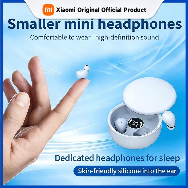 Xiaomi SK26 Bluetooth 5.4 Kablosuz Kulaklıklar Küçük Kulaklıklar Uyku Spor Görünmez Kulaklıklar Bas Ses Kalitesi Kulaklık Kayar Kapak