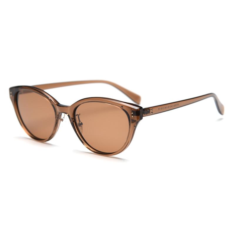 2026 Cat Eye Polarized Sunglasses Trendy Fashion Men's and Women's Street Photography Retro Sunglasses