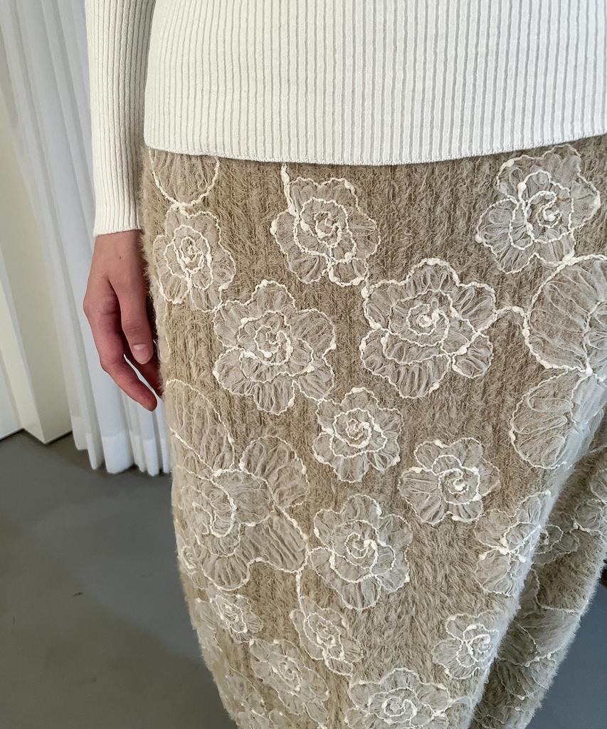 Tina Blossom Palm Skirt