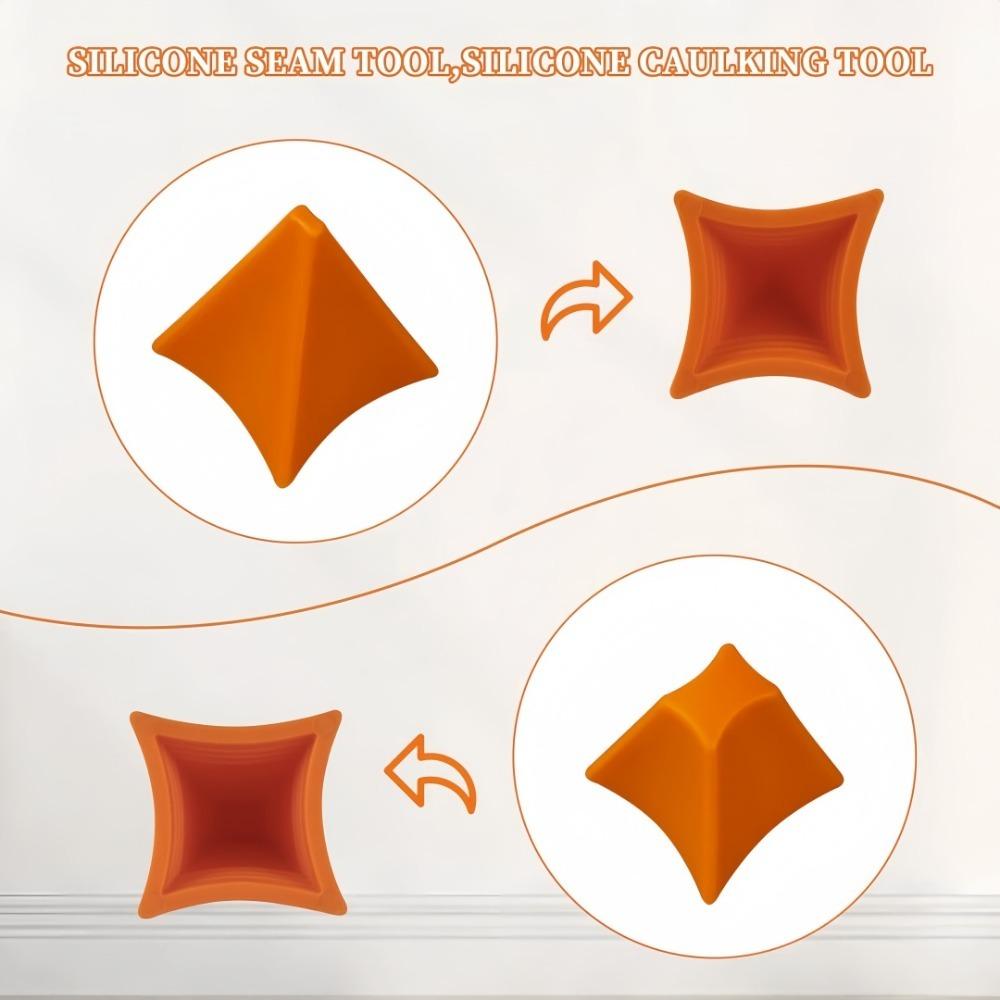 2pcs Silicone Glue Joint Filling Tool Multifunctional Caulking Tools Durable Joint Sealant Spreader Spatula for Tile Window Gap