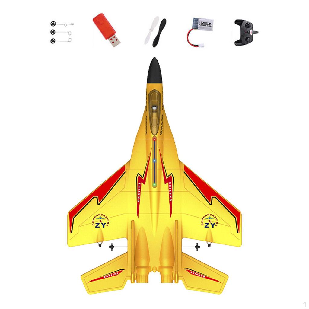 Drone RC Glider, Outdoor Flying Toys, Ready to Go, Plane with LED Lights, Airplane for Adults