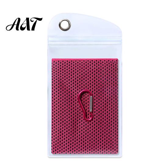Yoga Exercise Towel 90x30cm Cooling for Face, Chilly Sports with Storage Bag Hot Weather Relief And Carabiner, Portable Cold Neck Wrap