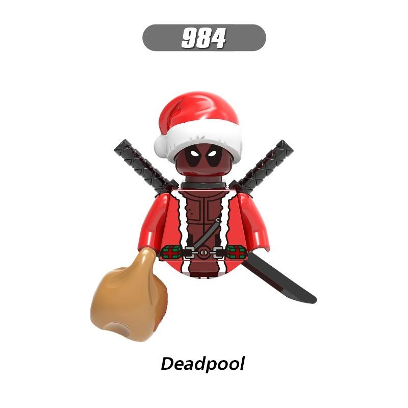 Marvel Building Blocks Mini Action Figures Children's Party Gifts Brick Toy Doctor Strange Spider-Man Kate Bishop