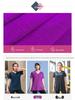 Women's Plus Size Quick-Dry Yoga T-Shirt - Summer Gym Loose Fit Running Top for Weight Loss