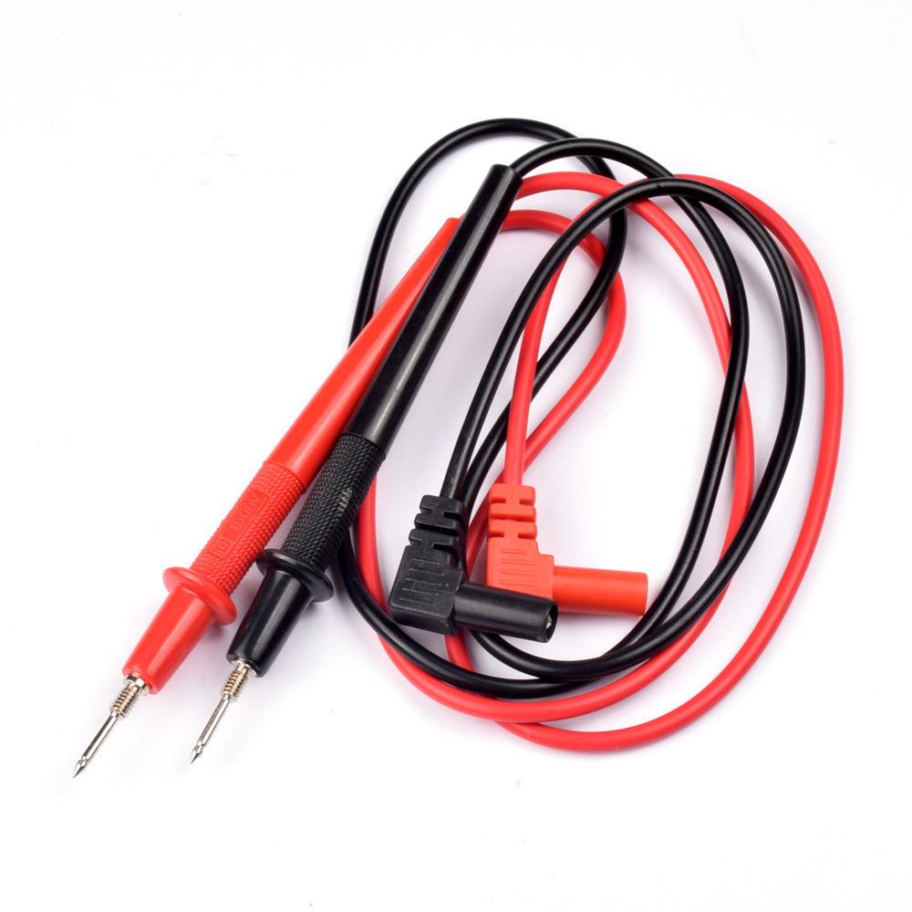 Universal 1 Pair Probe Multimeter Test Lead 1000V 10A/20A Wire Pen Cable For Digital Meter Needle Tip Meter Needles Test Leads