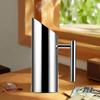 1/2L Kitchen Cold Wine Pitcher Stainless Steel Pot Jug Kettle Cold Water Kettle Wine Juice Water Jug for Restaurant Cafe Mix Bar