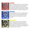 7 Colors LED Face Mask - Rechargeable Photon Light Therapy Beauty Device for Skin Care & Anti-Aging