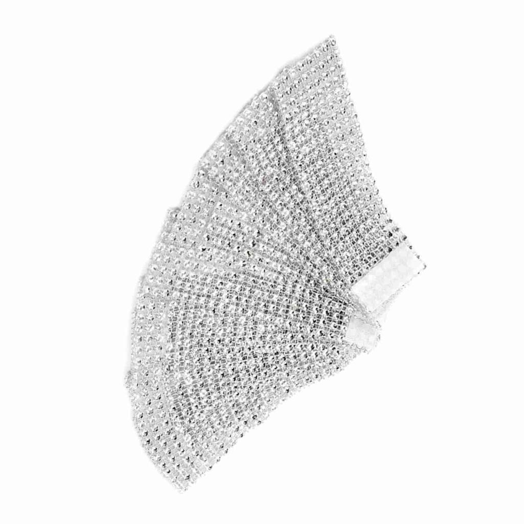 50pcs 8 Rows Chair Sash Napkin S Mesh Wrap Ribbon For Wedding Christmas Gold