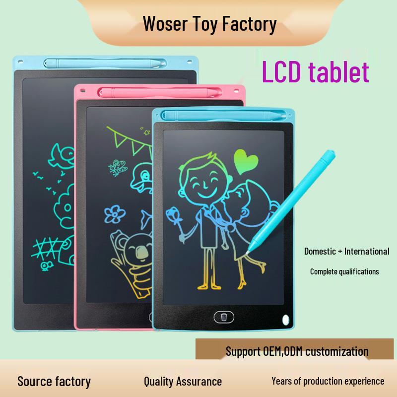 LCD Kids' Erasable Doodle & Drawing Board