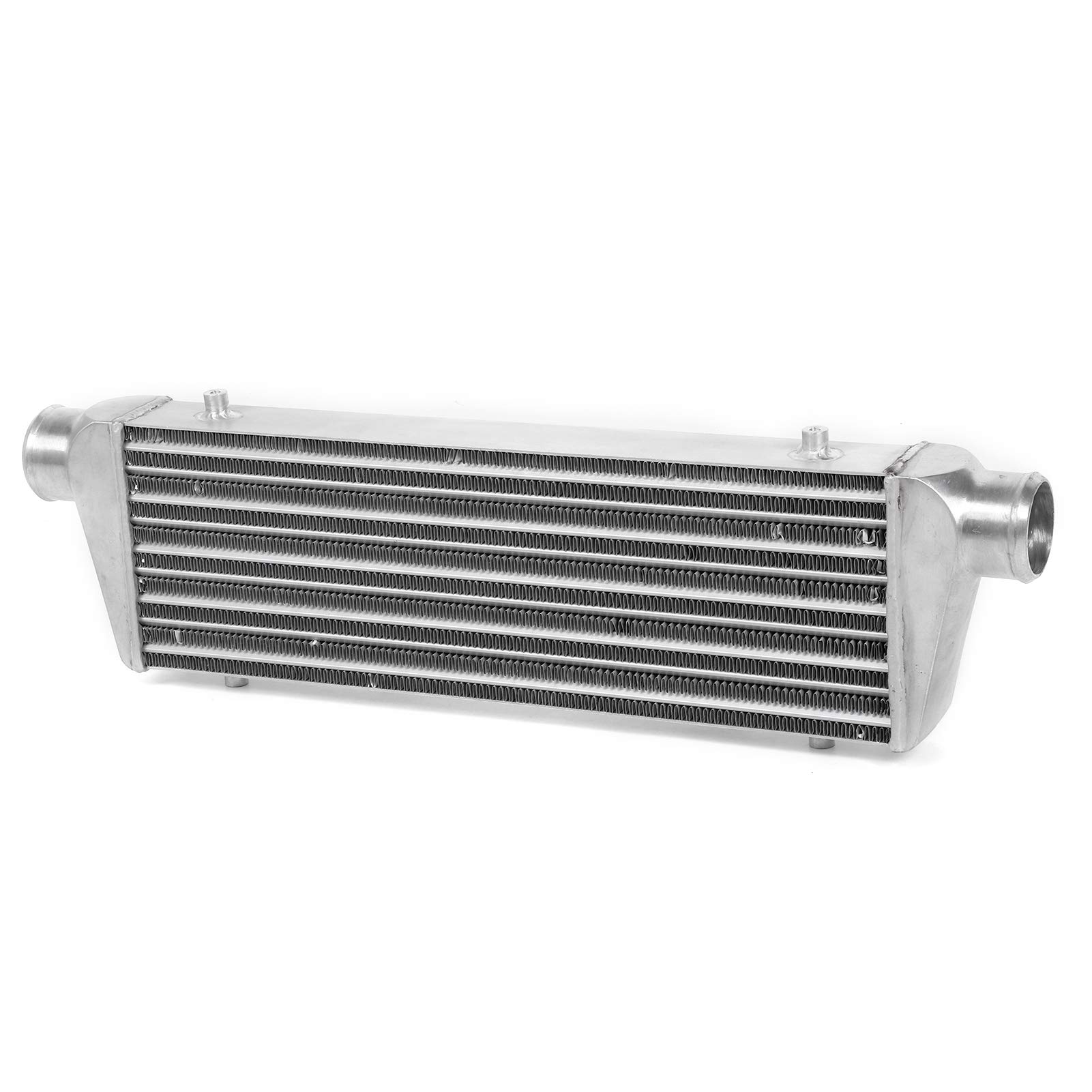

Akozon Universal Intercooler Front Mount Modified Turboheat Radiator Engine Inlet Diameter Overall Size 530 x x Model Air Cooler Cooler, 65mm/2.5in,