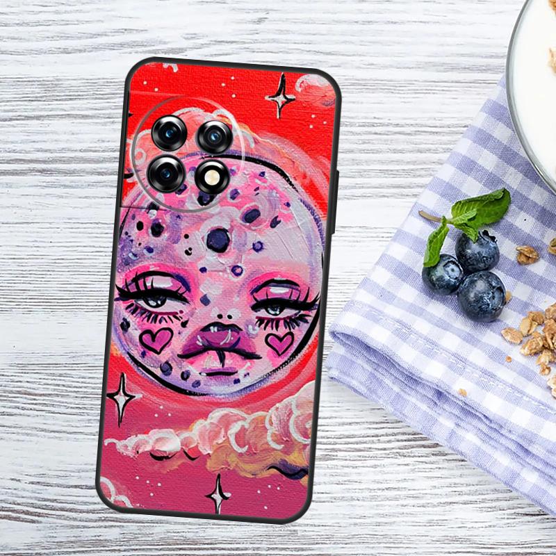 

Indie Kids Aesthetic Hippie Acid Trip Case For OnePlus Nord CE 5 3 4 Lite N20 N30 OnePlus 10T 13T 13R 12R 15R 11 12 13 15 Cover OnePlus 8Pro