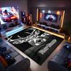 1PC Custom Name Deer Antlers Theme Floor Mat Ideal for Living Room, Game Rooms, Office, Bedroom,Floor Mat Playful Design