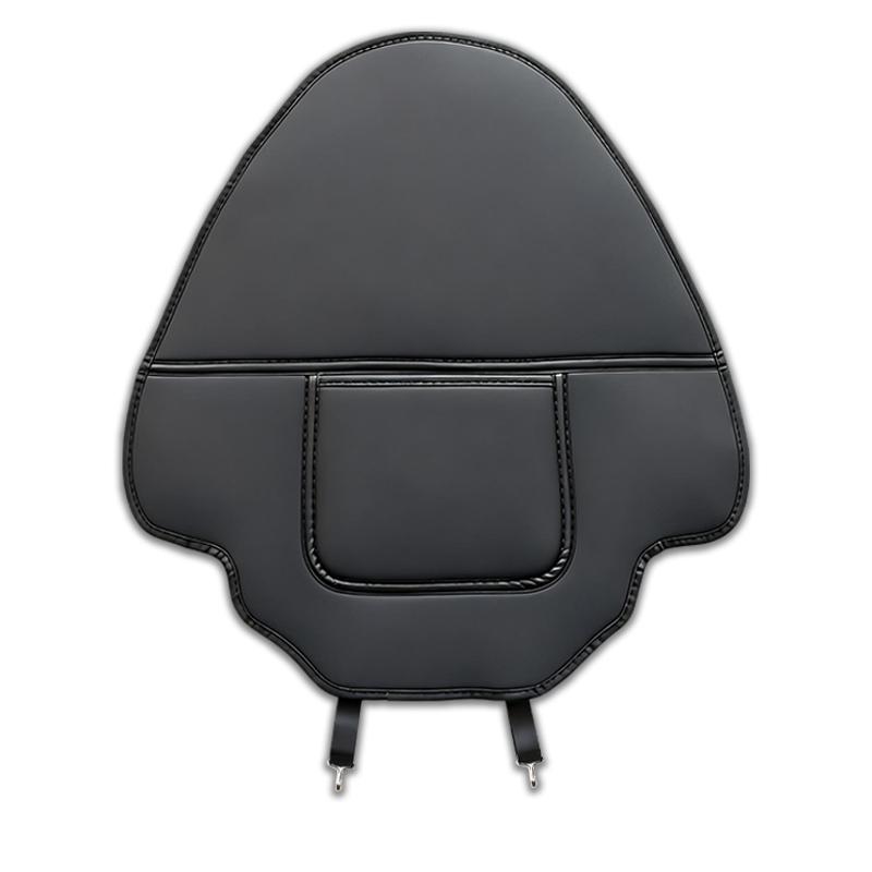 Tapis Anti-Coup de Pied Anti-Saleté Imperméable pour Dossier de Siège, Housse de Protection en Cuir Microfibre avec Poche de Rangement, Pour Tesla Model 3/Y