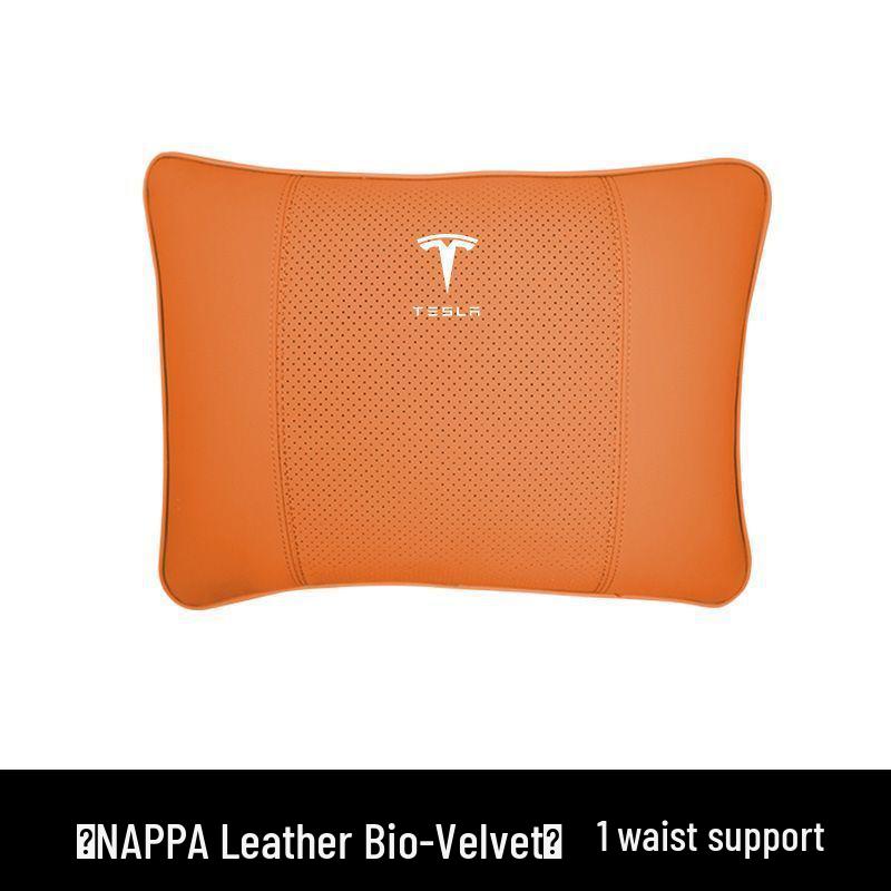 Tesla Car Headrest & Lumbar Support Cushion for Model 3/Y/S/X