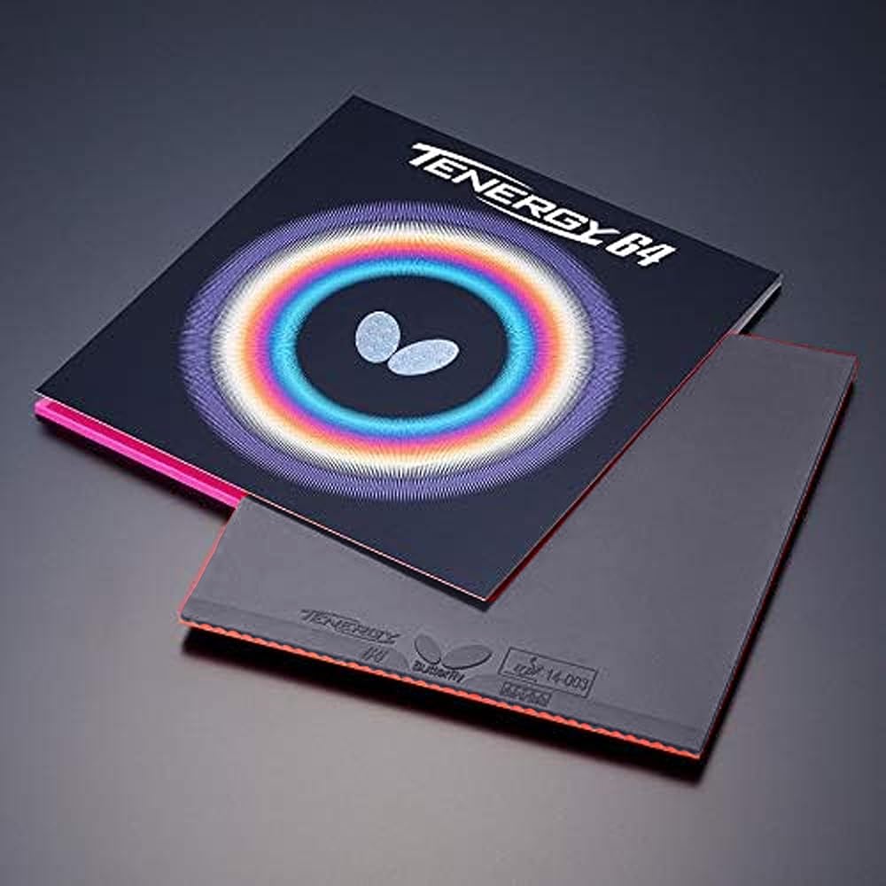 Butterfly Tenazi 64 Black Table Tennis Rubber 2.3mm Thickness