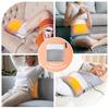 Portable USB Electric Foot Heating Pad Soft Plush Washable Foot Heater Winter Warming Mat for Bed Under Desk Home