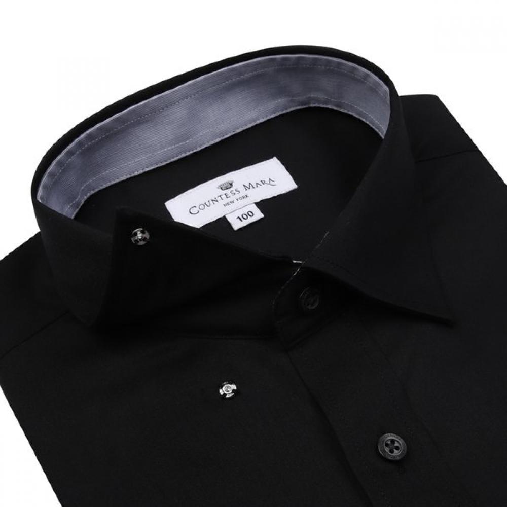 Countess Mara Regular Fit Long Sleeve Shirt Black Cdcz1b5302k0