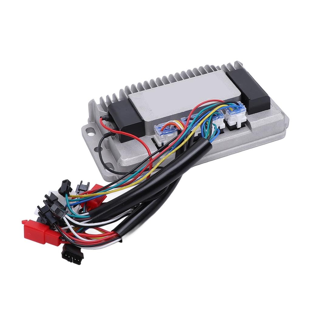 36V 48V 60V 1000W 38A Electric Bike Controller Kit Aluminum Alloy ZM Brushless Controller with G51 LCD Display for Electric Bike Modification
