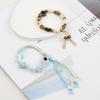 Jingdezhen Jewelry Ceramic Bracelet Wholesale New Chinese Beaded Bracelet Women's Niche Non-fading Hand Rope