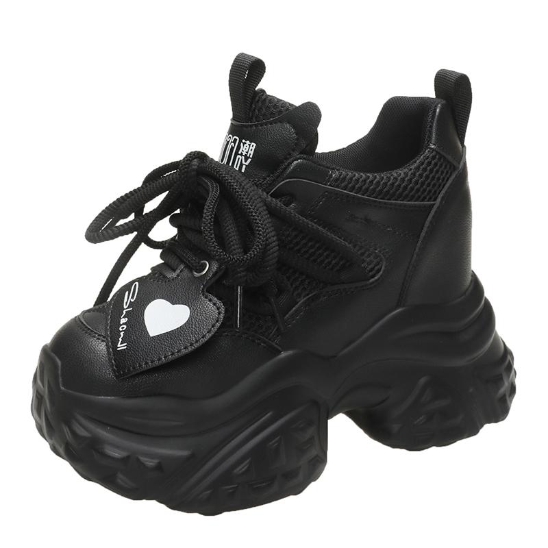 Fashion 10CM Sneakers Women High Platform Shoes Breathable Sports Trainers Casual Thick Bottom Mesh Chunky Sneakers Women Zapatos Mujer