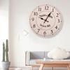 11 Inch Simple Modern Wooden Wall Clock Living Room Art Silent Clock Fashion Light Personality Decorated Study Livingroon