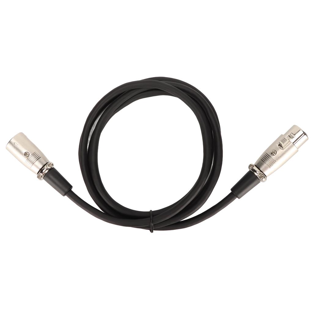XLR Male To Female Cable 3 Pin Lossless Noiseless HiFi Sound XLR Sound Cord for Microphone Speaker