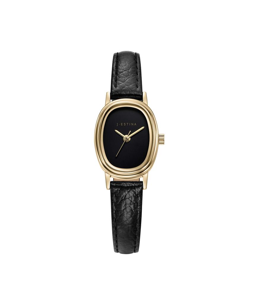 Jeieseutina Amico Mia Leather Watch - Black (Jwm1Le6Bf601Gobk0)