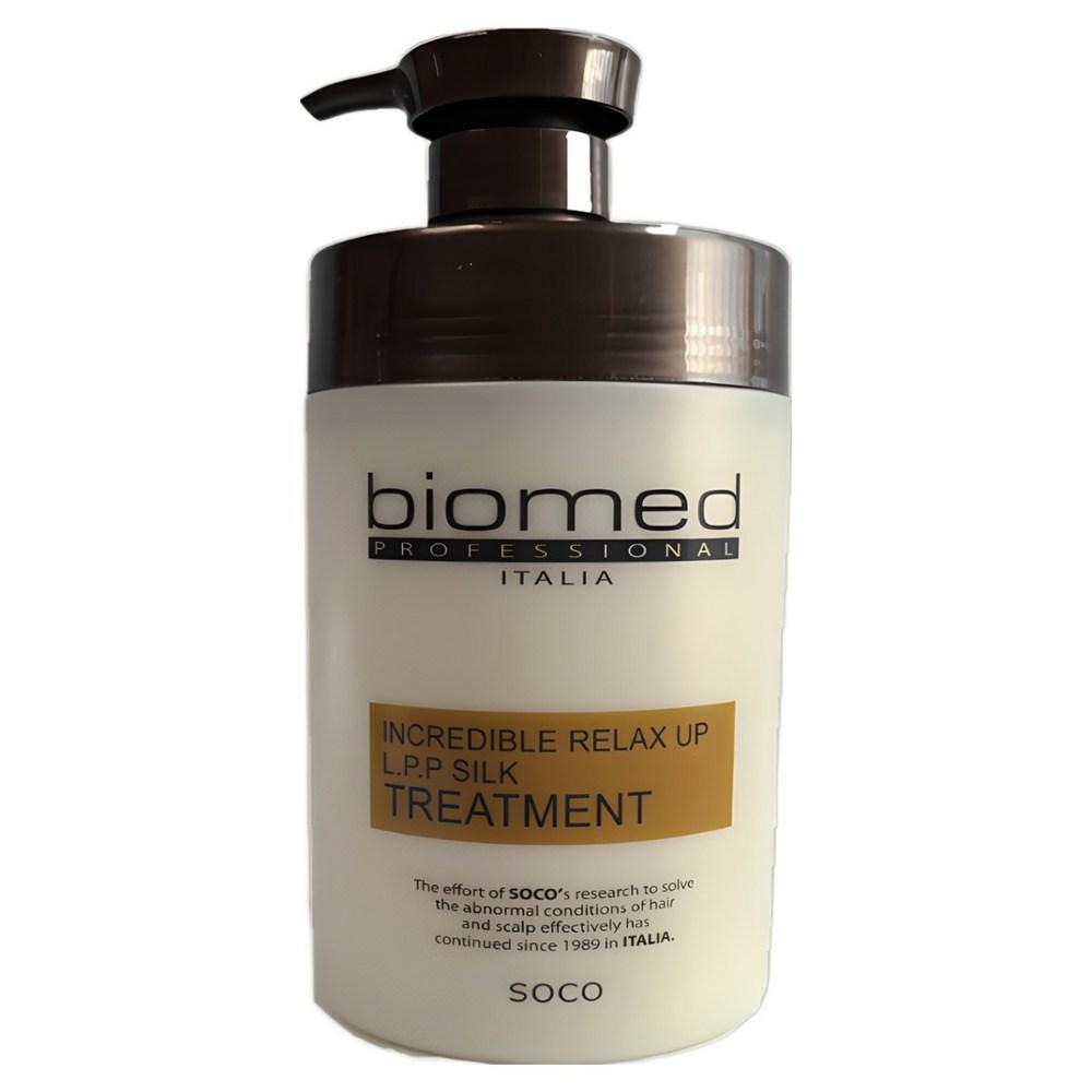 Biomed Relax Up LPP Silk Treatment 1000ml + 100ml x 3 1 pcs 1L