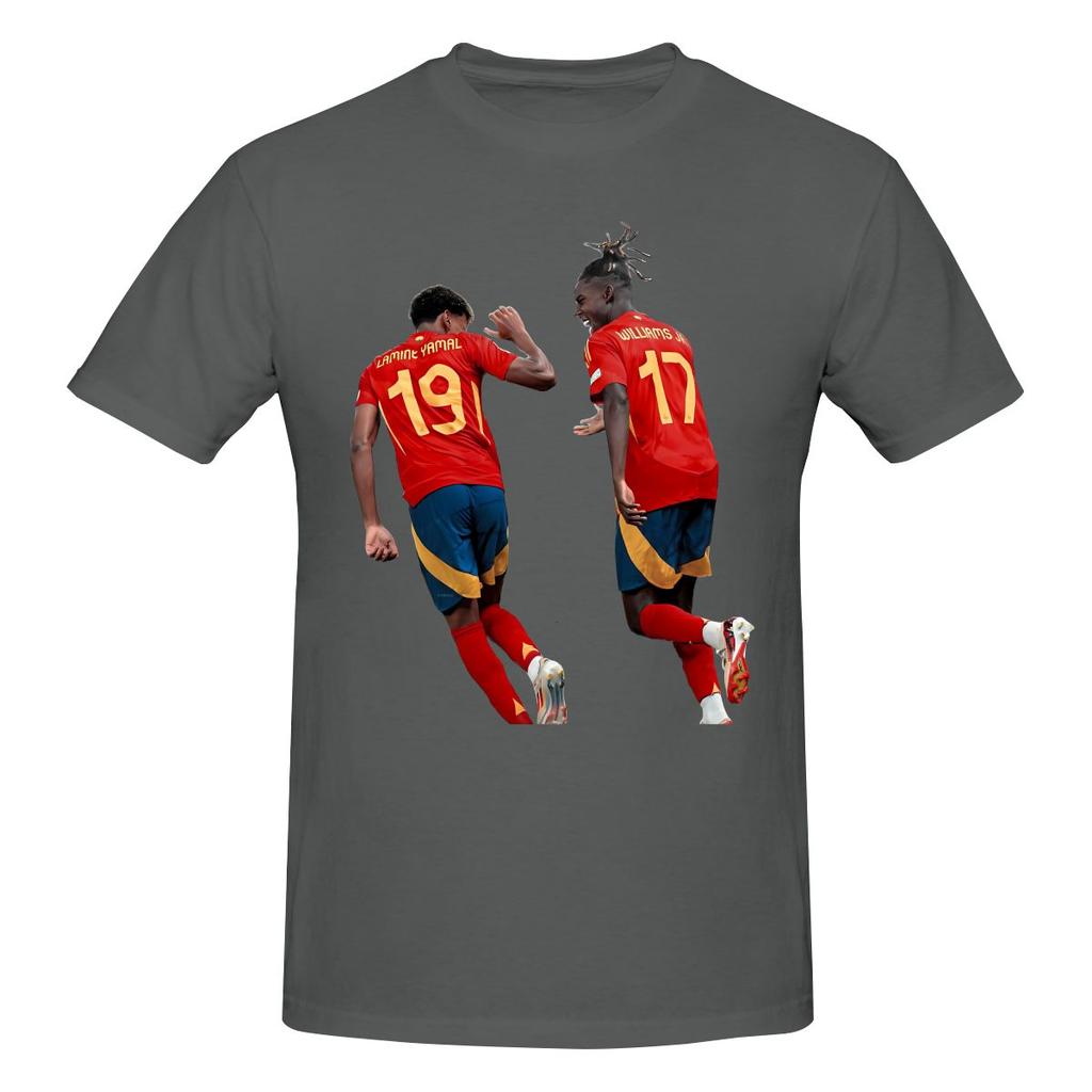 Camiseta Estampada Unisex Divertida Lamine Yamal Nico Williams Camiseta Unisex Baloncesto