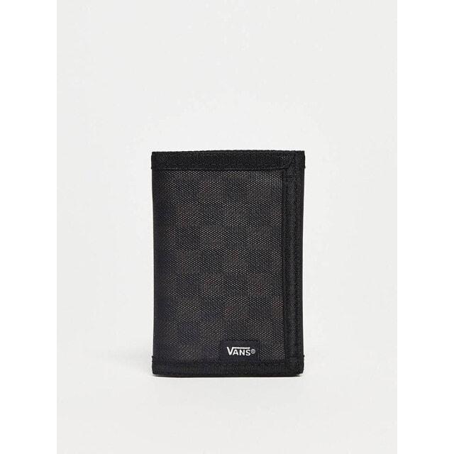 

Бумажник Vans в клетку черного цвета с проскальзыванием