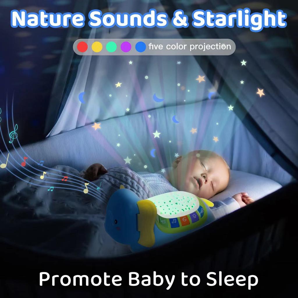 Children's Puzzle Music, Intelligent Obstacle Avoidance Elephant For Babies Learning To Walk